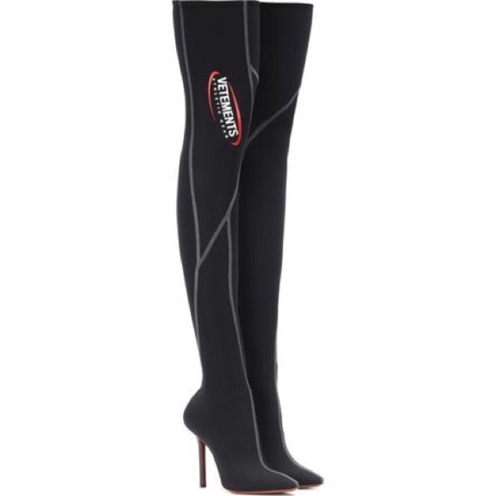 Authentic Vetements thigh high boots NEVER WORN